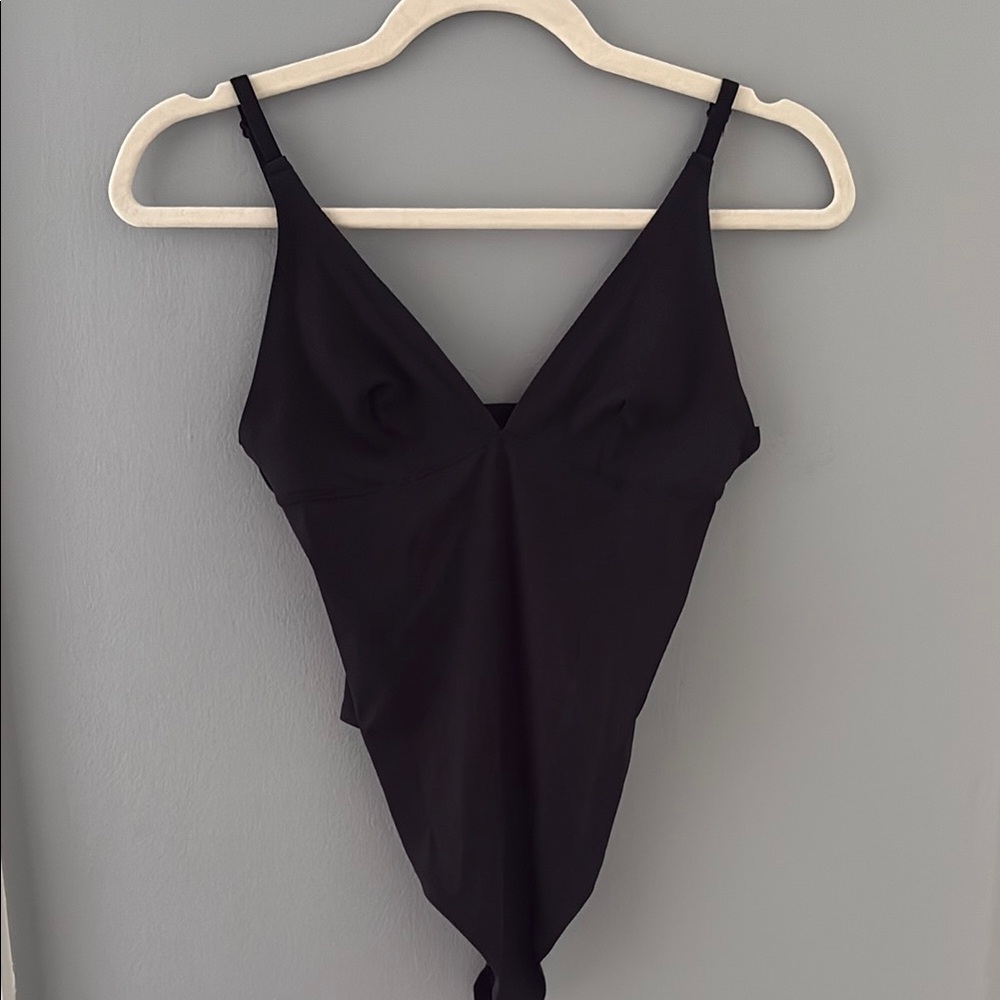 (3 for 25) UO Black V-Neck Bodysuit